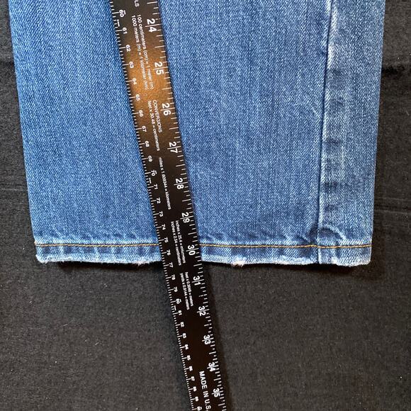 John B Stetson Co Womens Jeans Blue Denim Classic Bootcut 100% Cotton Stretch 2 - Picture 9 of 14